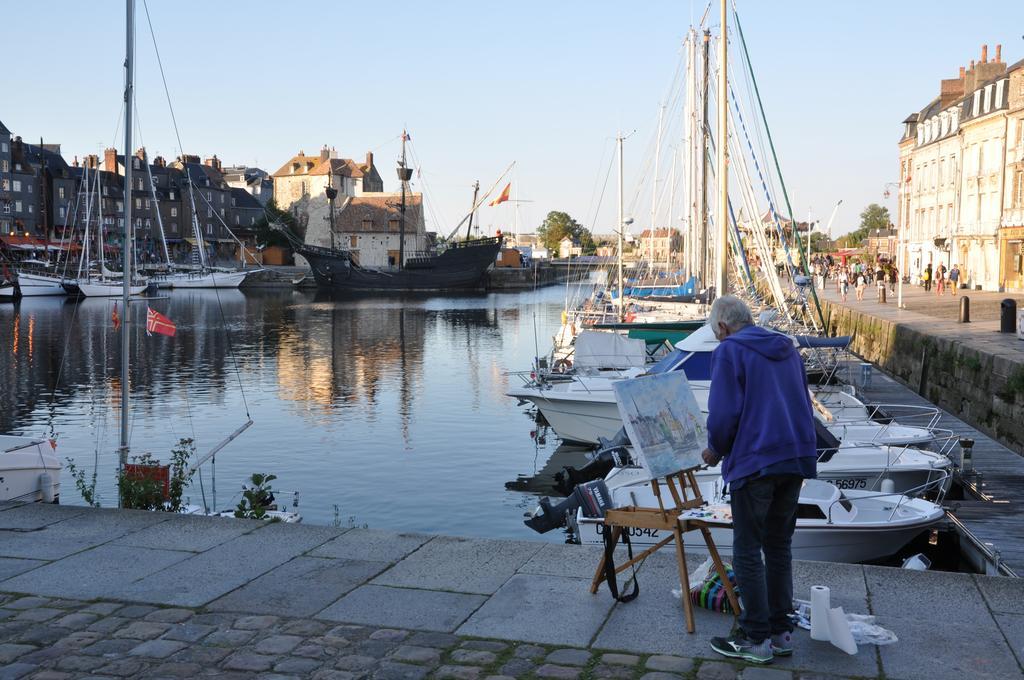 Chambres Chez L'Habitant Capucine Honfleur Eksteriør billede